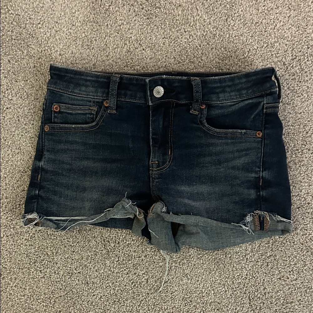 American Eagle Outfitters Midnight Blue Denim Shorts